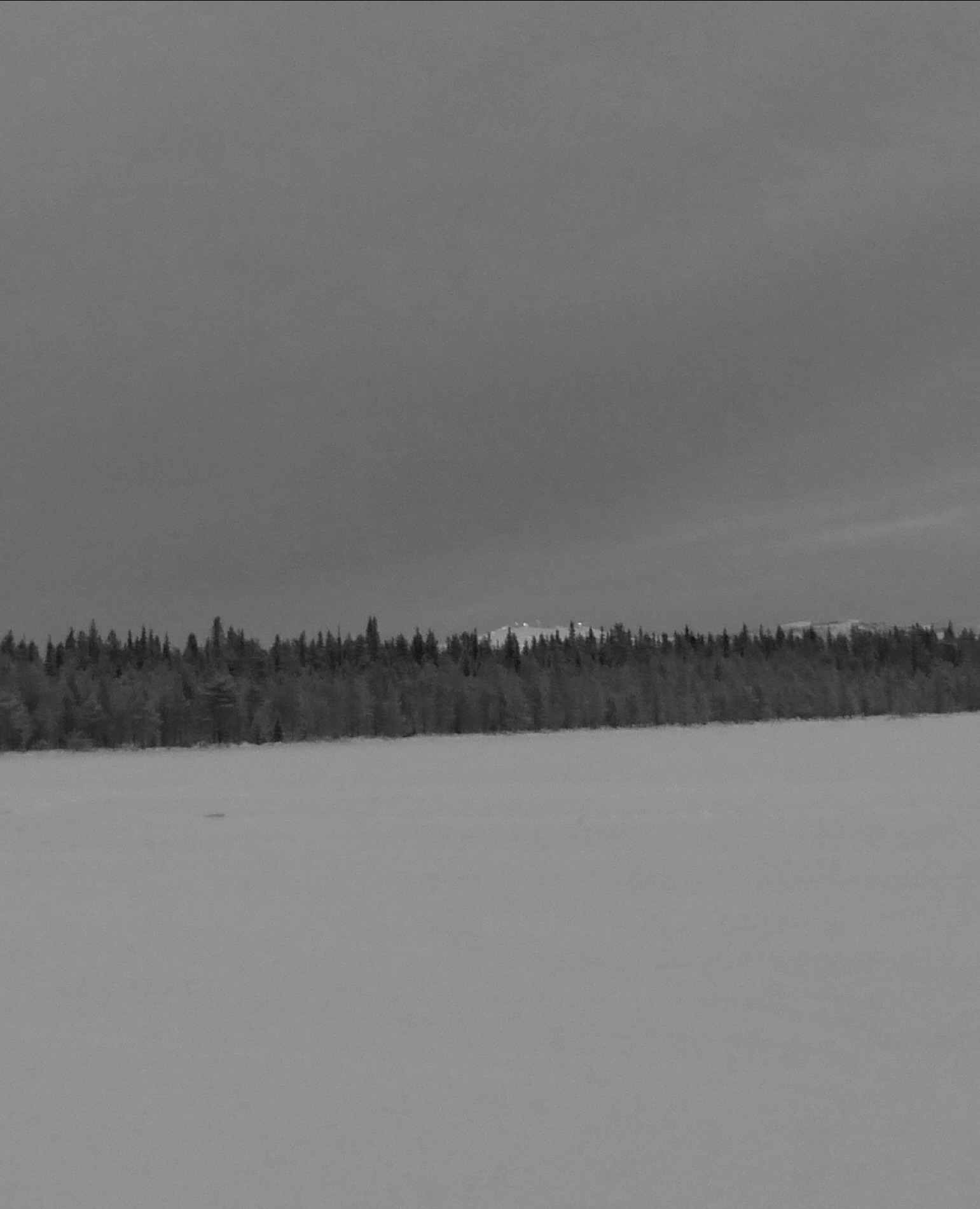 Finland snowy landscape
